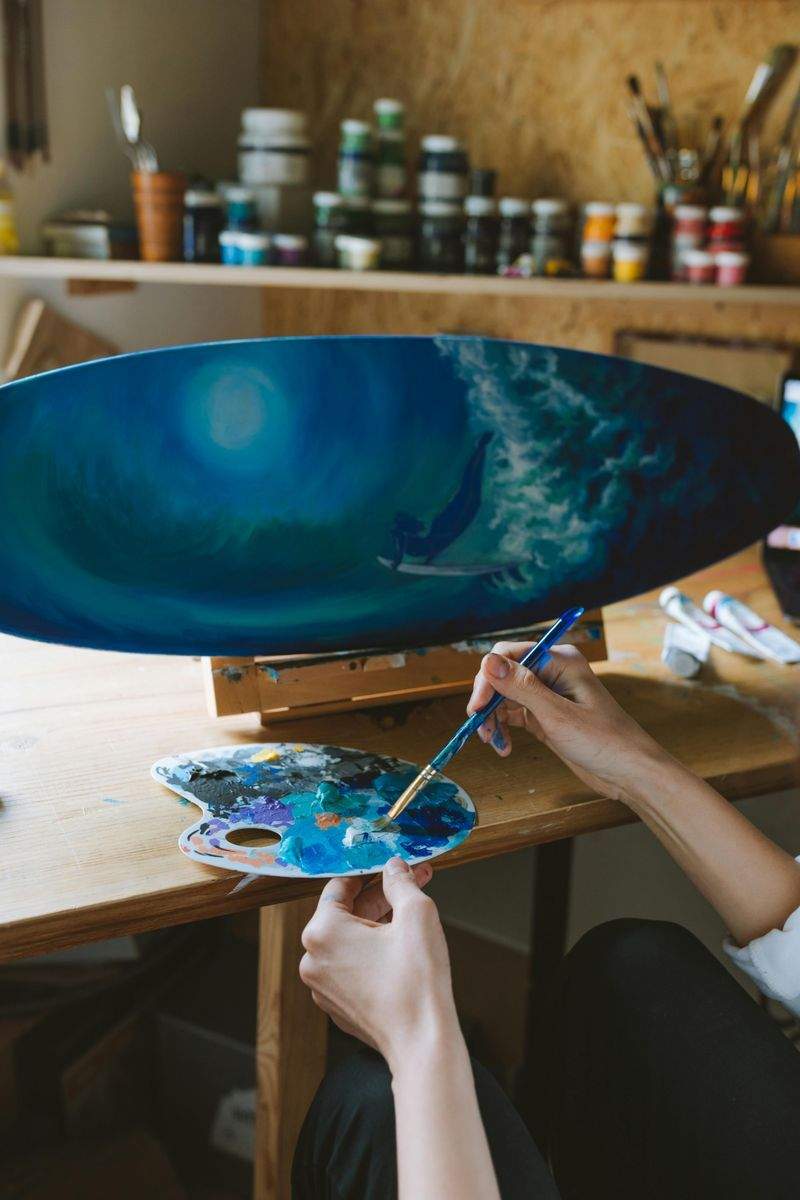 Peinture décorative et effets de finition
